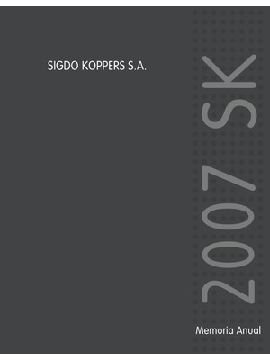 Memoria Anual SK 2007